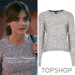 Topshop Space Dye Sweater ASO Clara Oswald